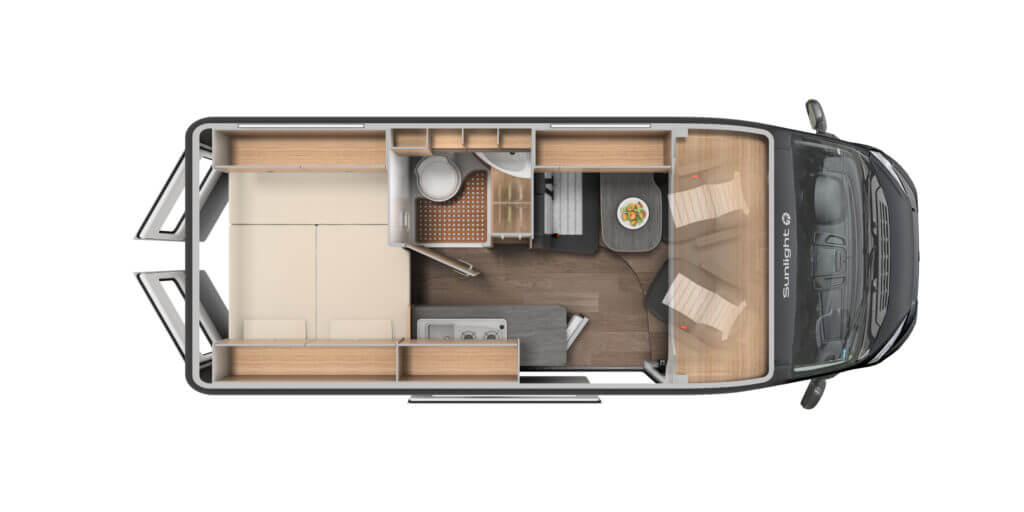 Grundriss Campervan